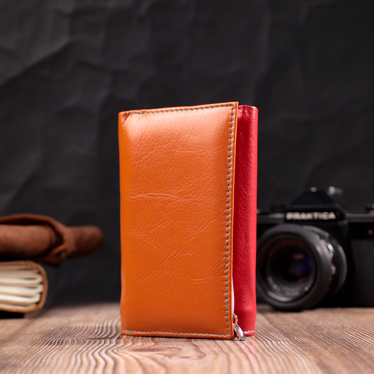 Кошелек женский кожаный St Leather 19493 разноцветный фото13