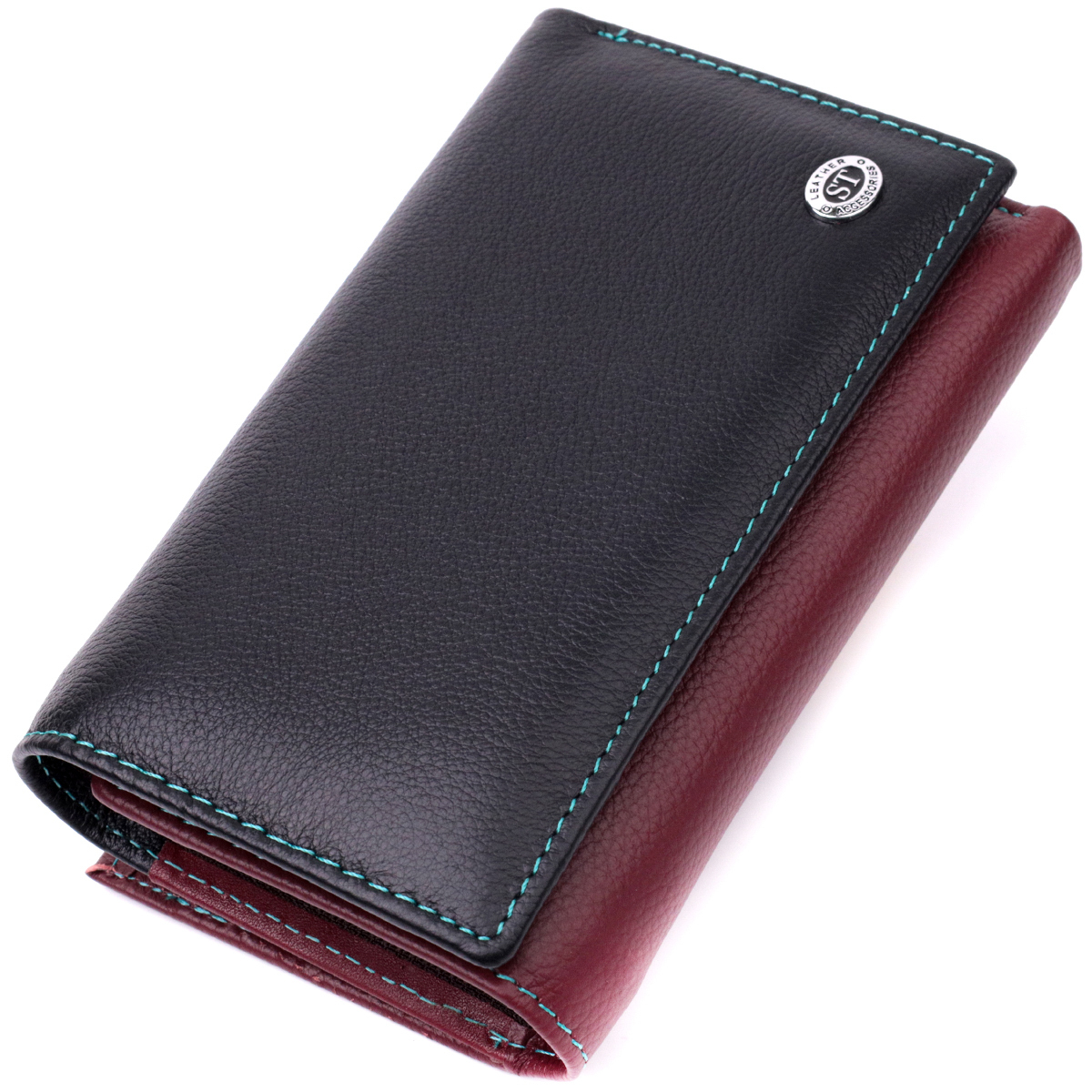 Кошелек женский кожаный St Leather 19495 разноцветный фото5