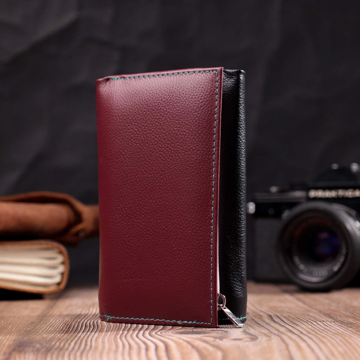 Кошелек женский кожаный St Leather 19495 разноцветный фото13
