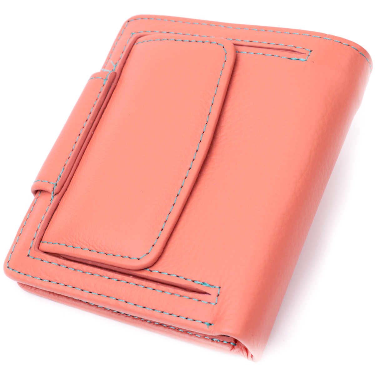 Кошелек женский кожаный St Leather 19509 оранжевый фото6