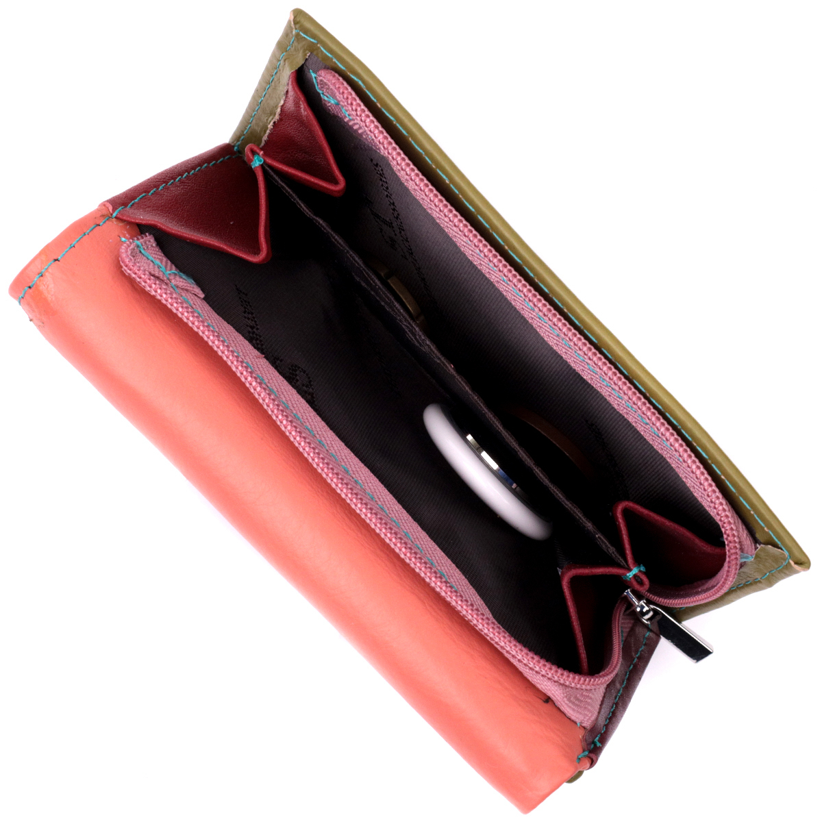Кошелек женский кожаный St Leather 22448 разноцветный фото11