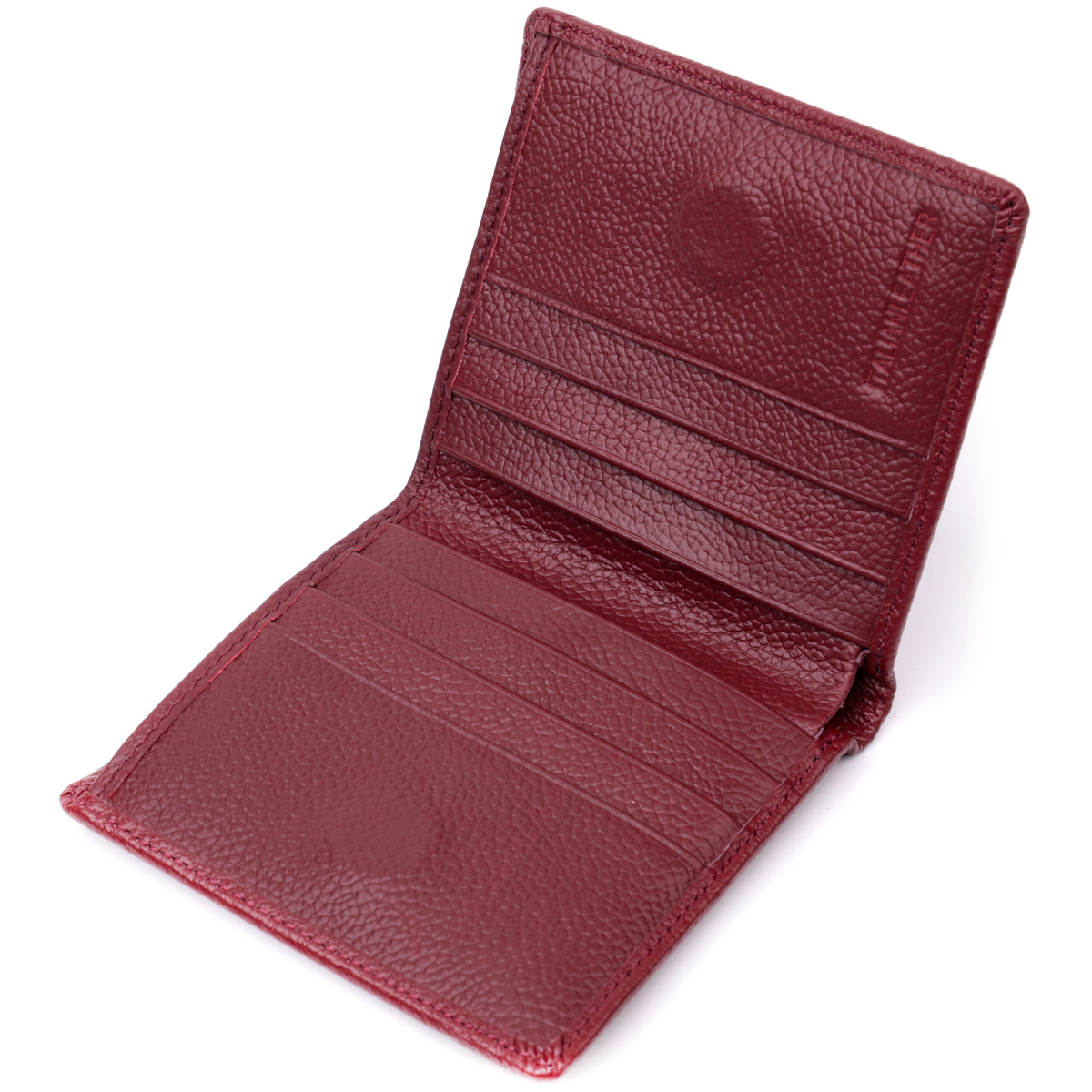 Кошелек женский кожаный St Leather 22451 бордовый фото5