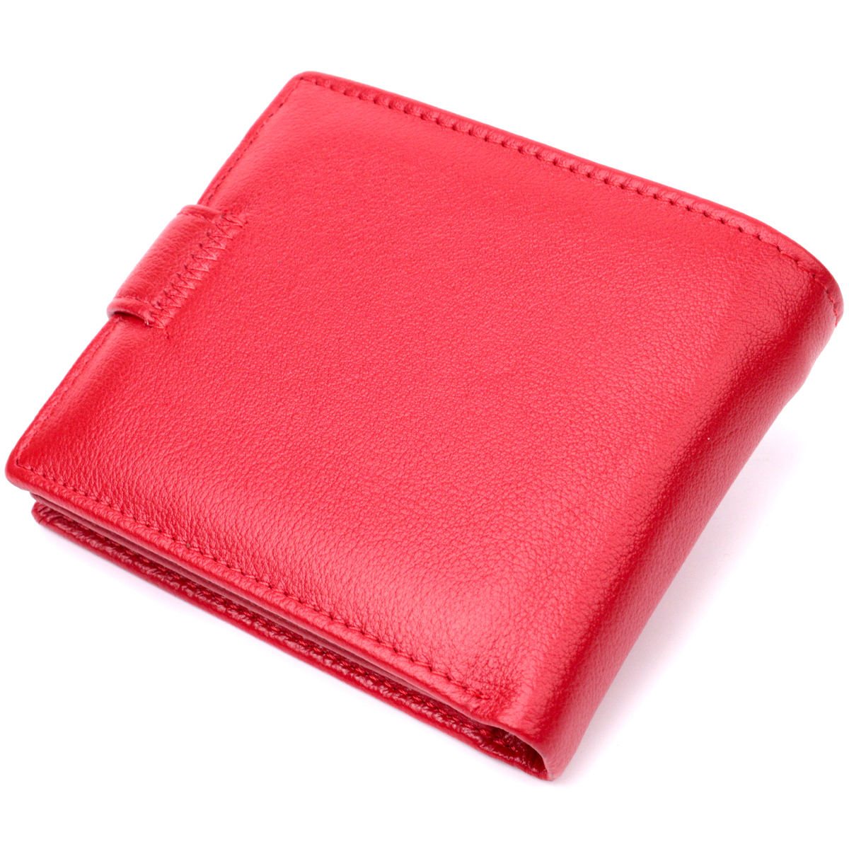 Кошелек женский кожаный St Leather 22455 красный фото6