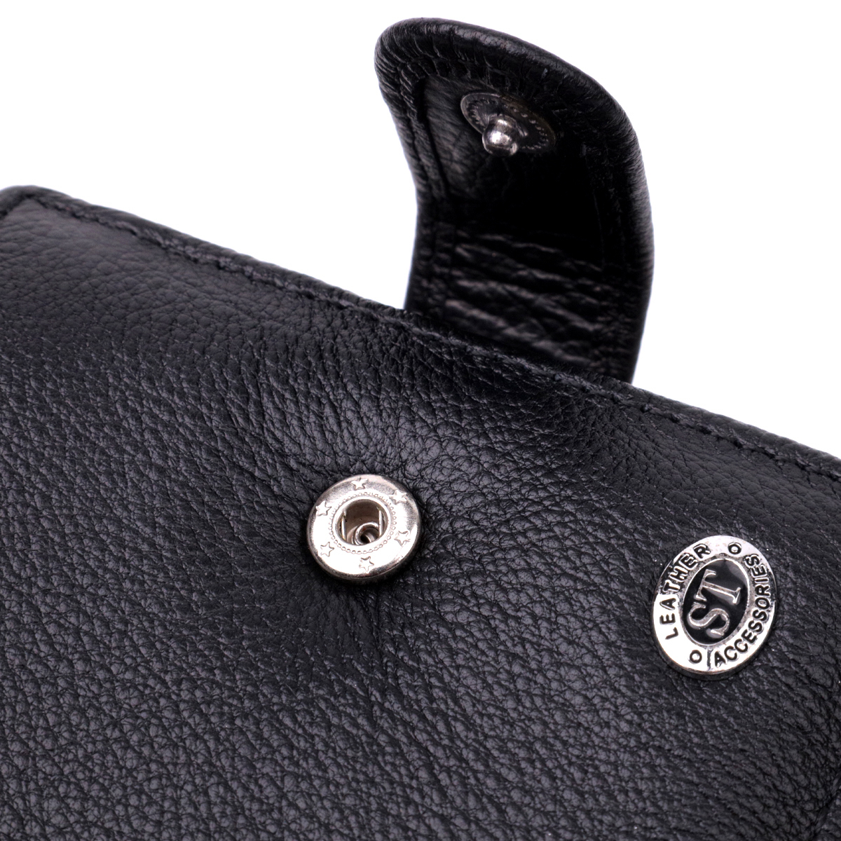 Гаманець чоловічий шкіряний St Leather 22457 чорний фото9