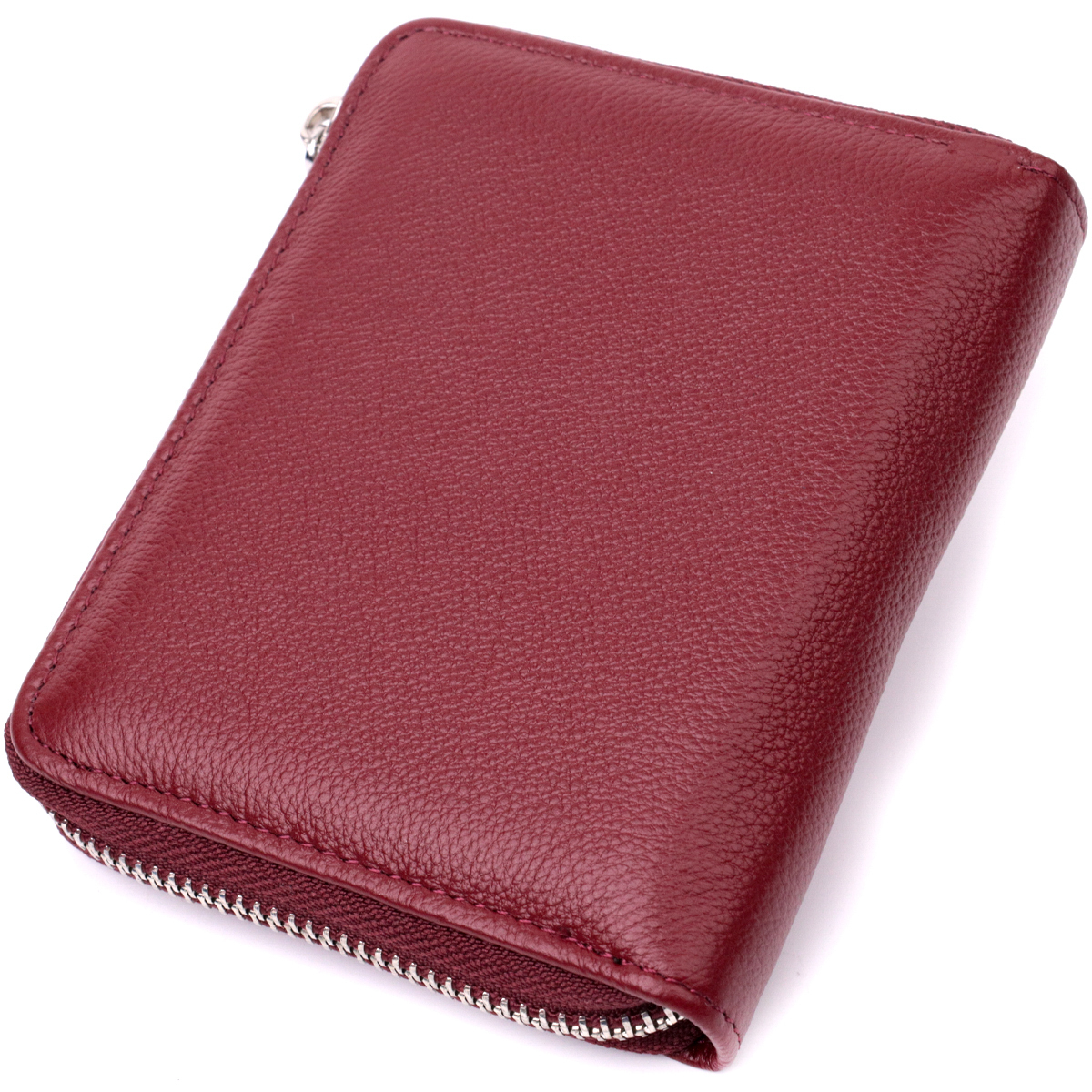 Кошелек женский кожаный St Leather 22474 бордовый фото2