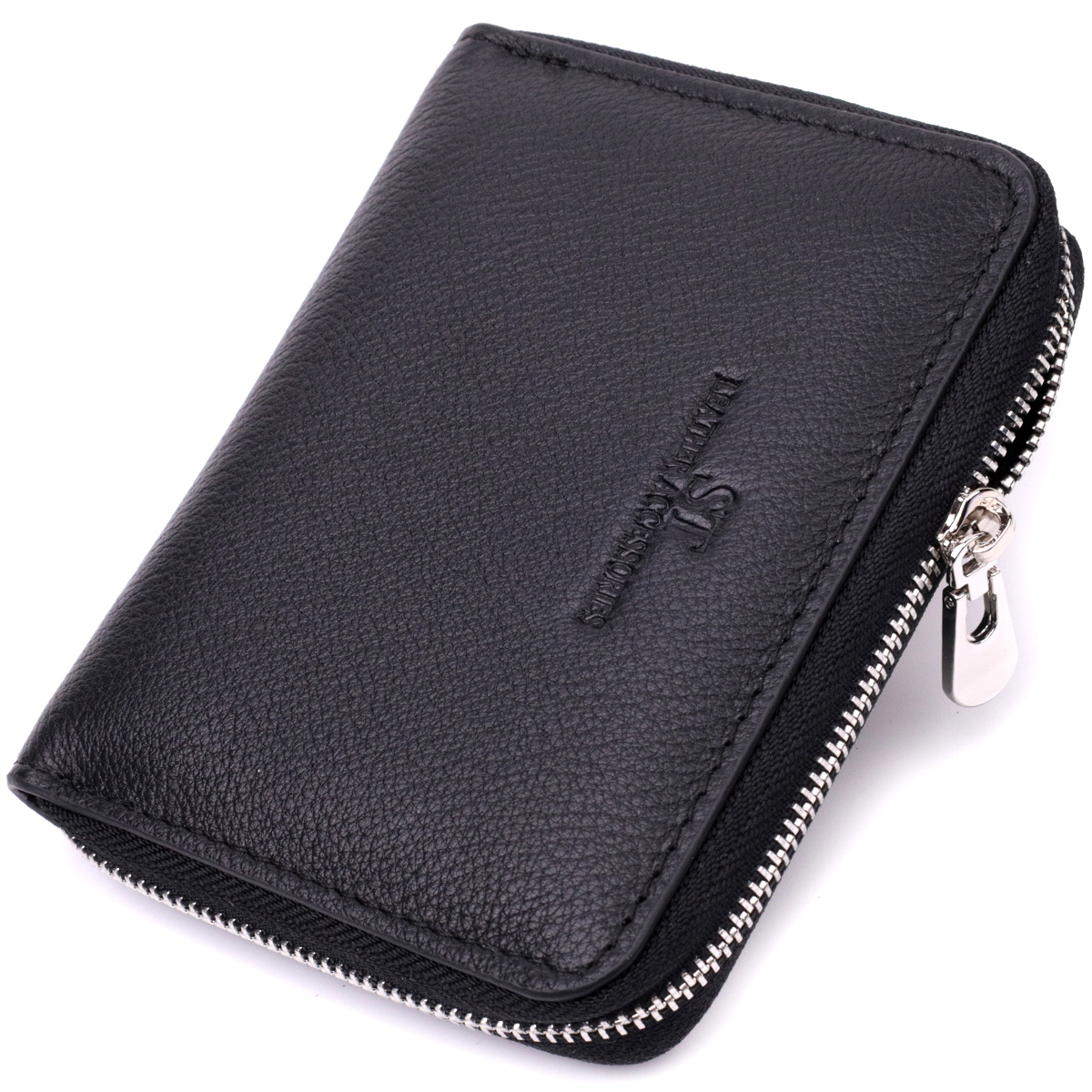 Кошелек женский кожаный St Leather 22476 черный фото5