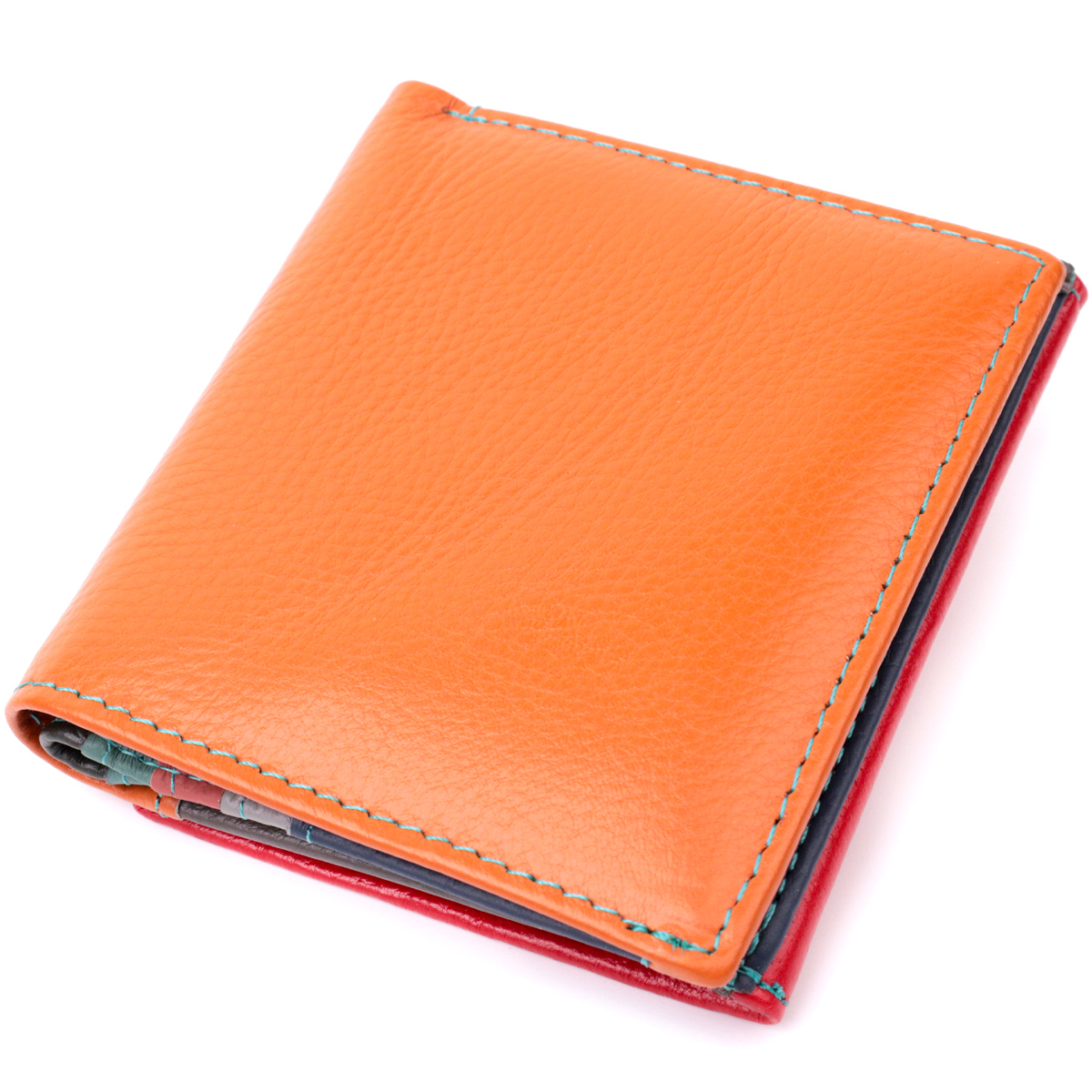 Кошелек женский кожаный St Leather 22499 разноцветный фото6
