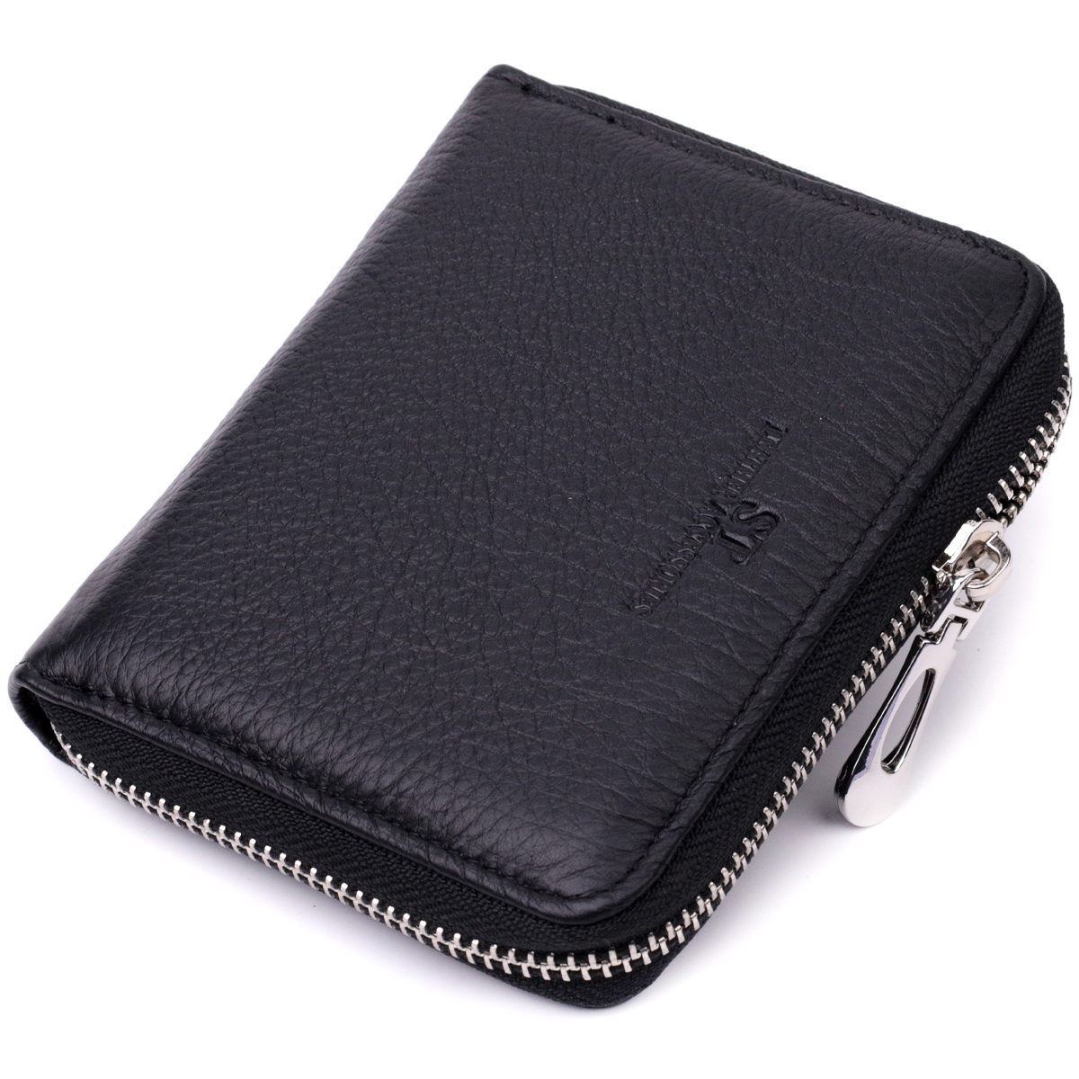 Кошелек женский кожаный St Leather 22506 черный фото5