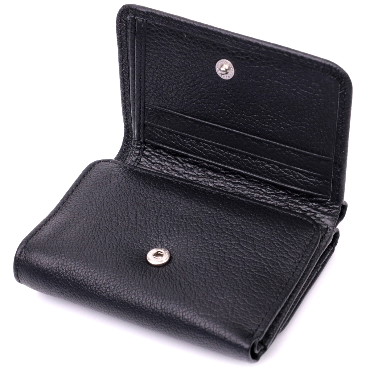 Кошелек женский кожаный St Leather 22461 черный фото5