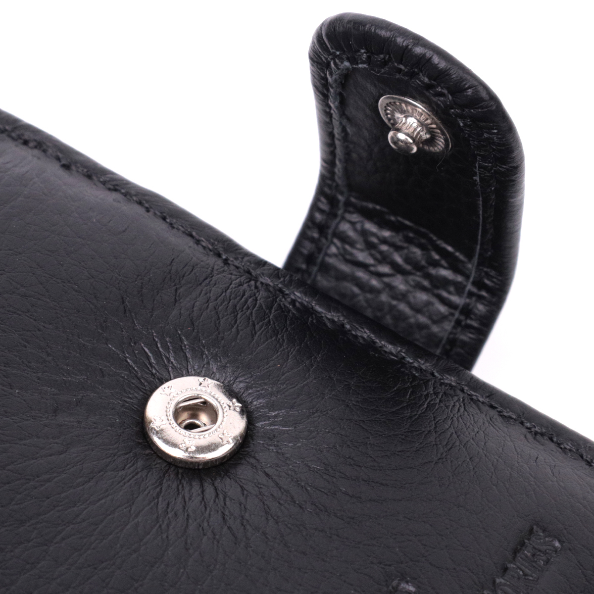 Кошелек мужкой кожаный St Leather 22517 черный фото8