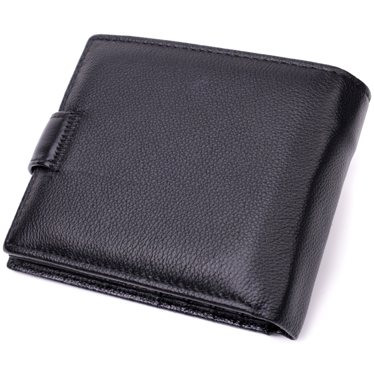 Кошелек мужкой кожаный St Leather 22528 черный фото2