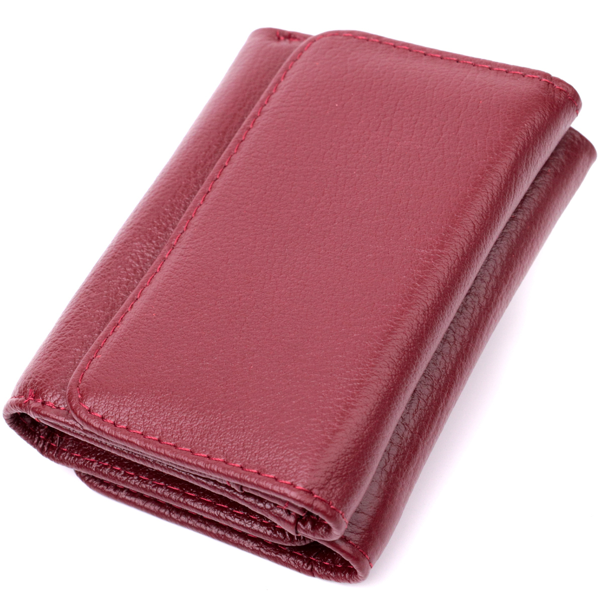 Кошелек женский кожаный St Leather 22463 бордовый фото2
