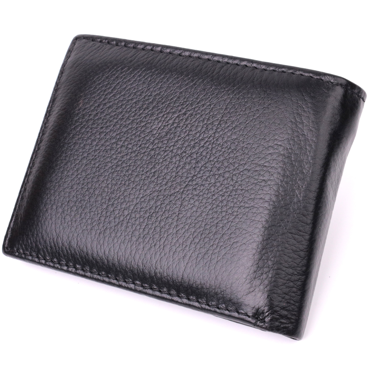 Кошелек мужкой кожаный St Leather 22540 черный фото2