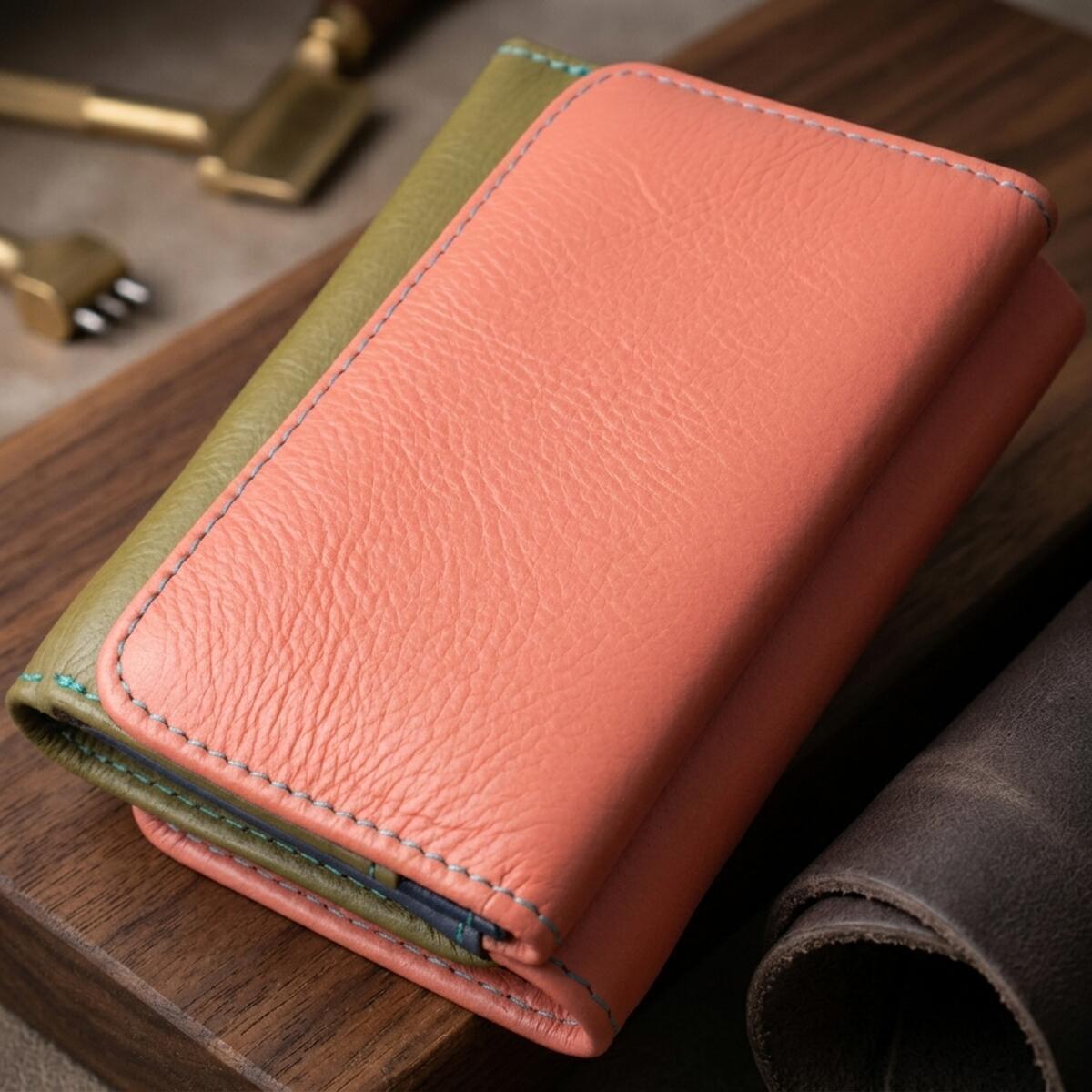 Кошелек женский кожаный St Leather 22550 разноцветный фото4