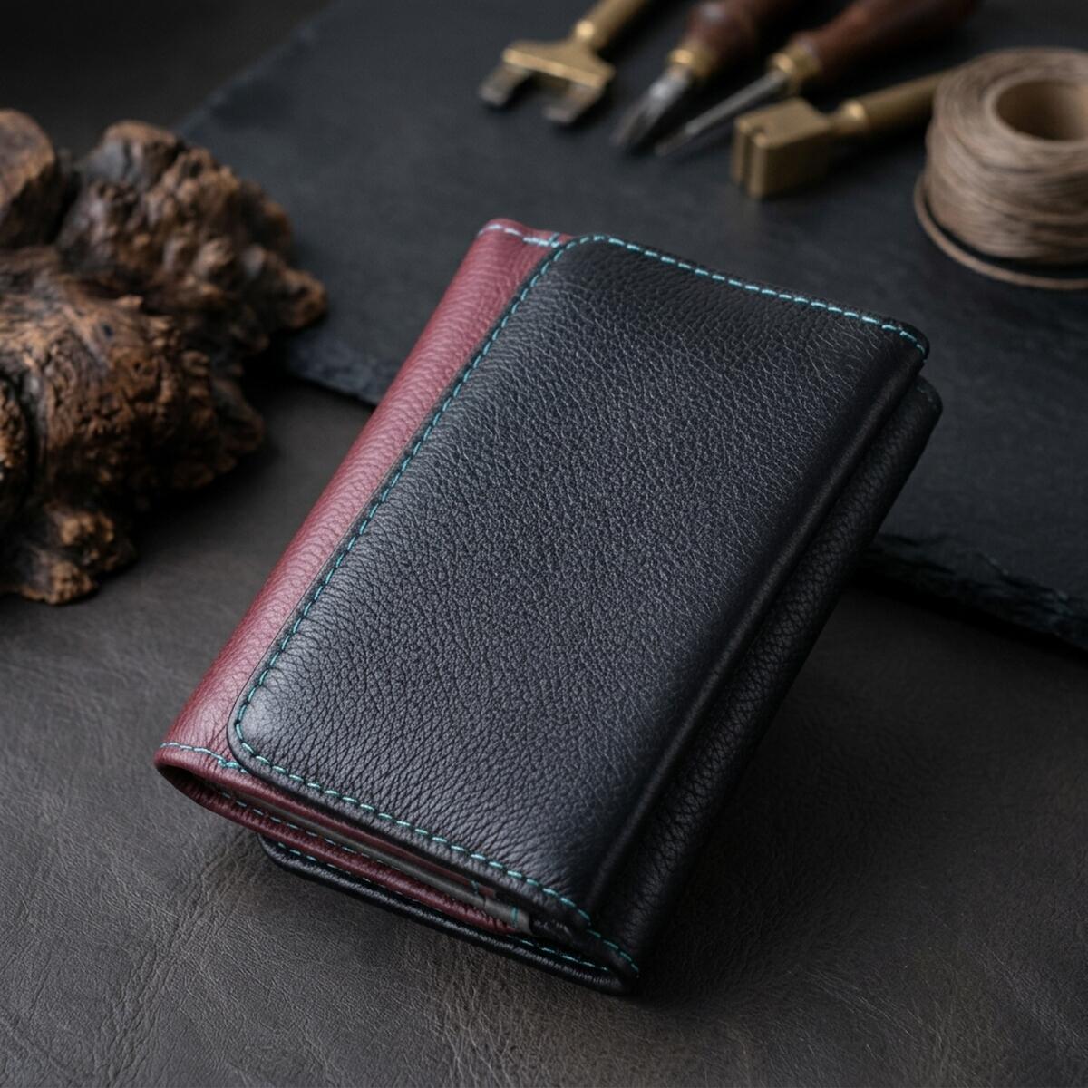 Гаманець жіночий шкіряний St Leather 22553 різнокольоровий фото4