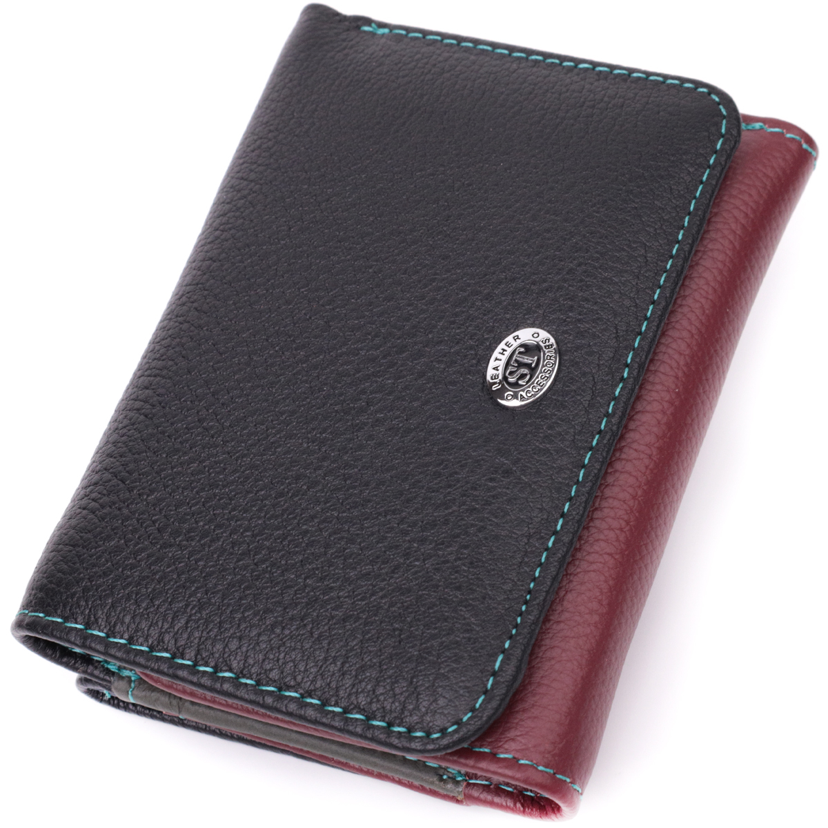 Гаманець жіночий шкіряний St Leather 22553 різнокольоровий фото5