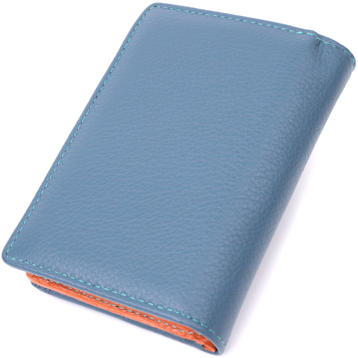 Кошелек женский кожаный St Leather 16802 бирюзовый фото2