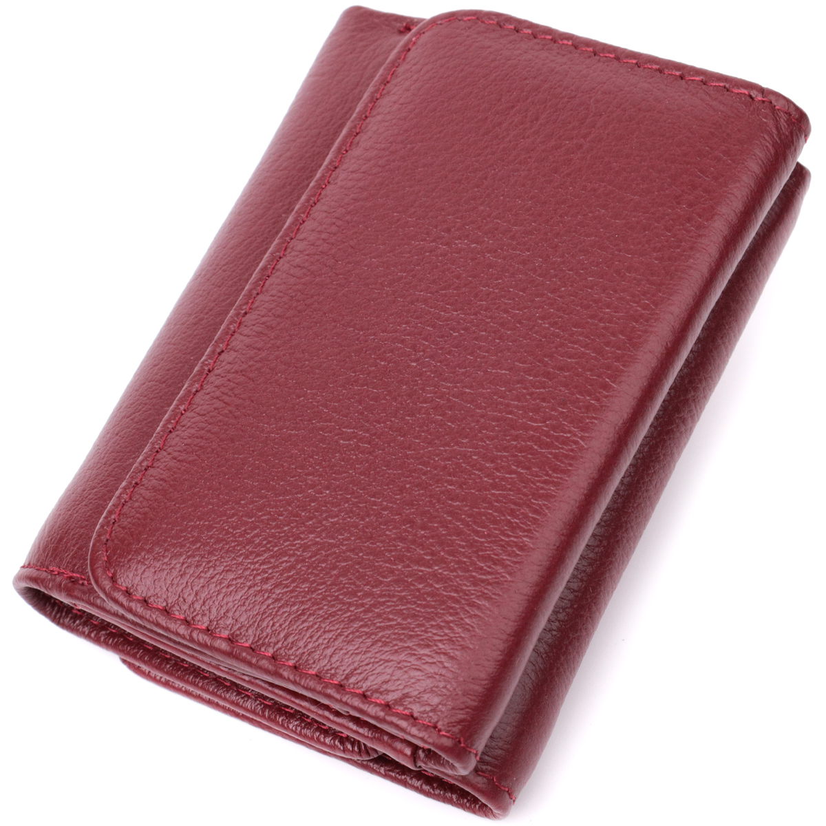 Кошелек женский кожаный St Leather 16805 бордовый фото6