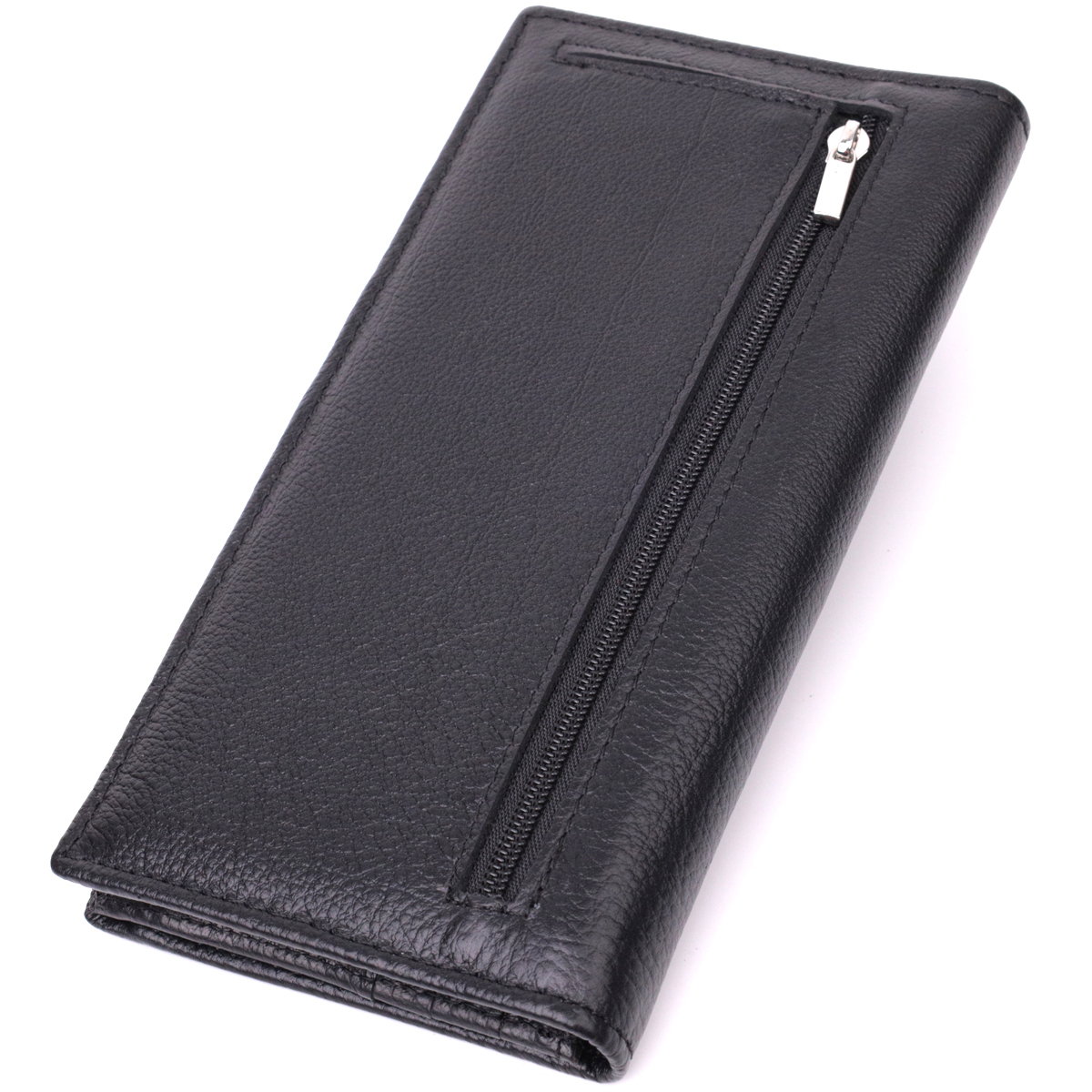 Кошелек женский кожаный St Leather 22687 черный фото6