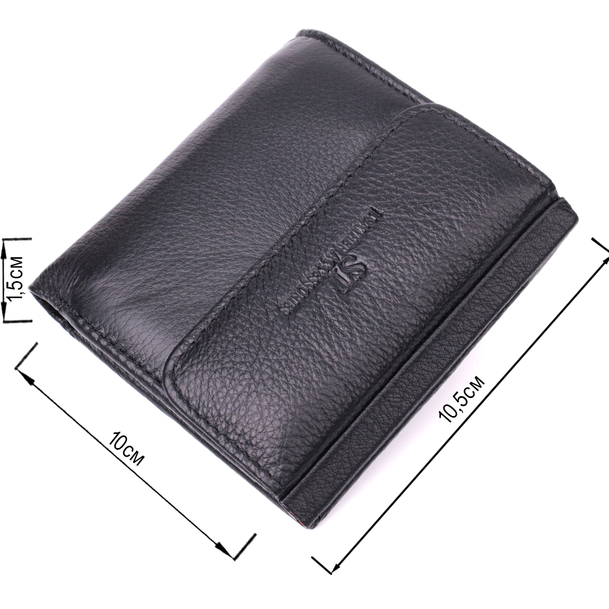 Кошелек женский кожаный St Leather 22689 черный фото3