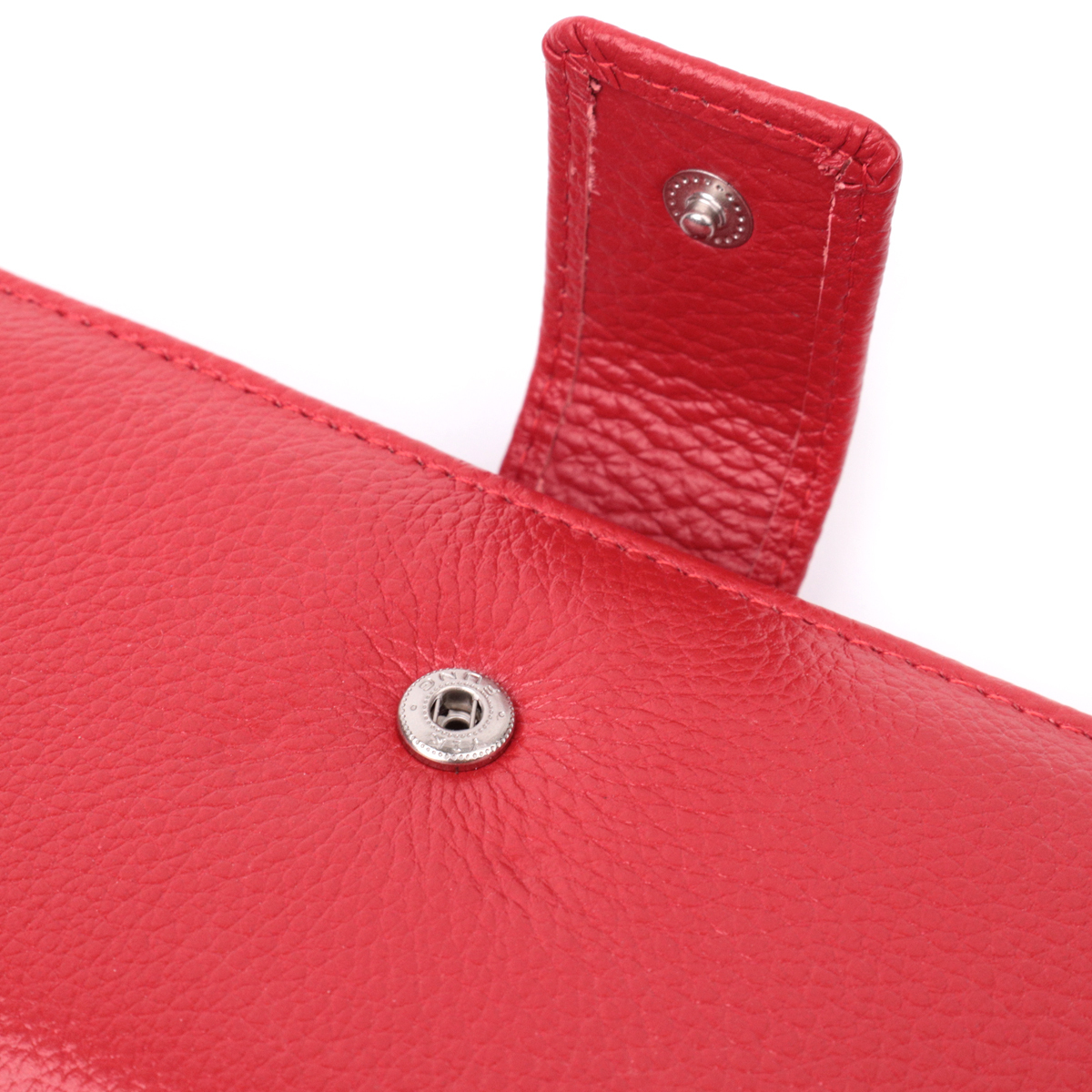 Кошелек женский кожаный St Leather 22696 красный фото5