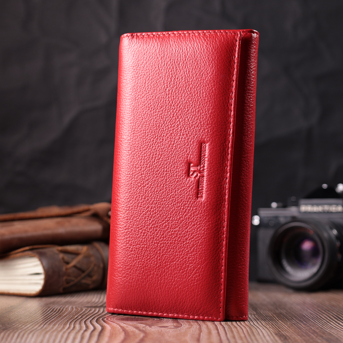 Кошелек женский кожаный St Leather 15037 разноцветный фото13