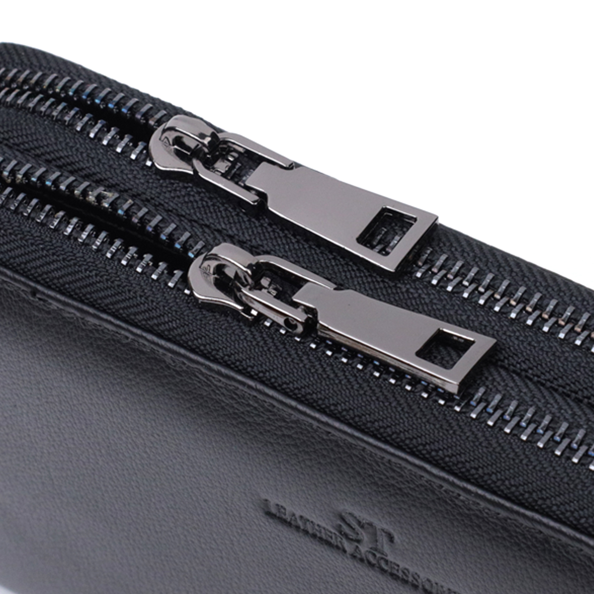 Гаманець чоловічий шкіряний St Leather 22853 чорний фото9