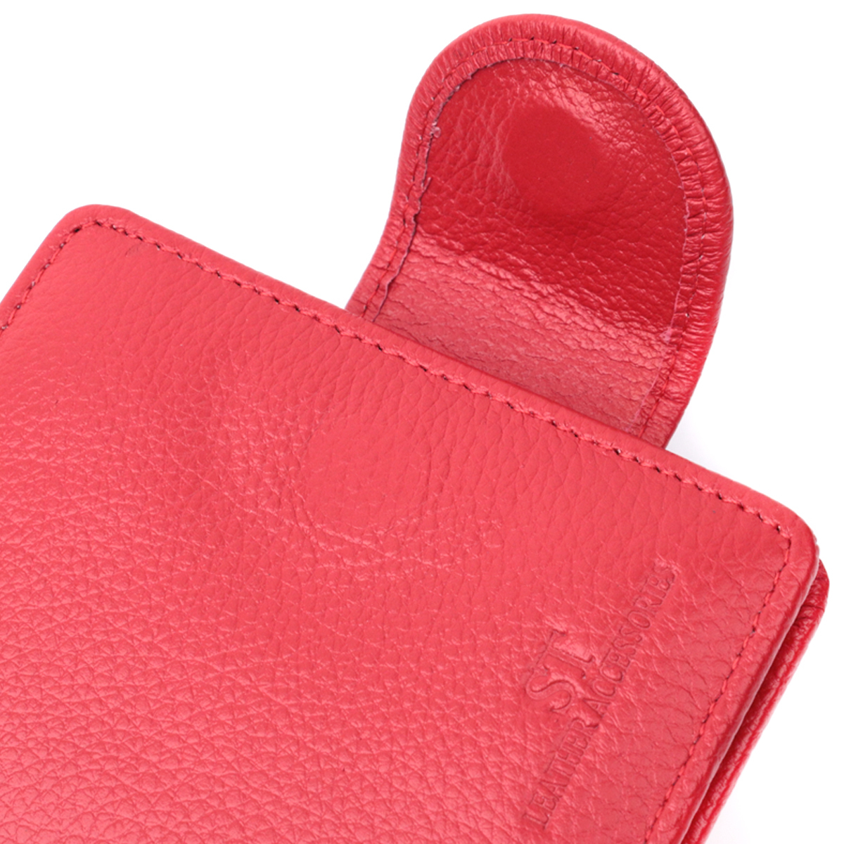 Гаманець жіночий шкіряний St Leather 22855 червоний фото8