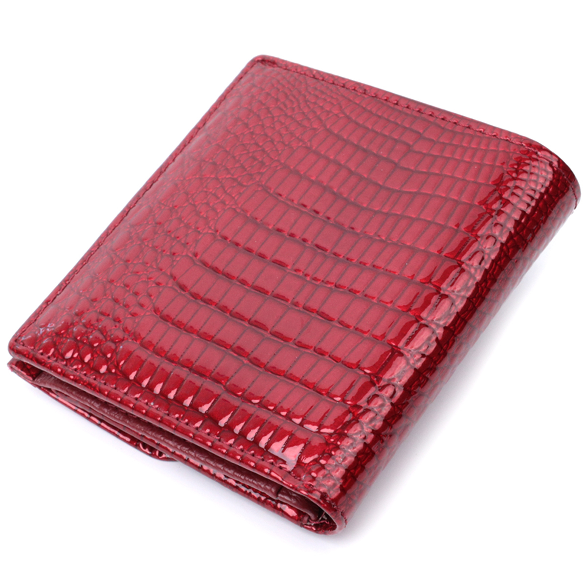 Гаманець жіночий шкіряний St Leather 22860 червоний фото6