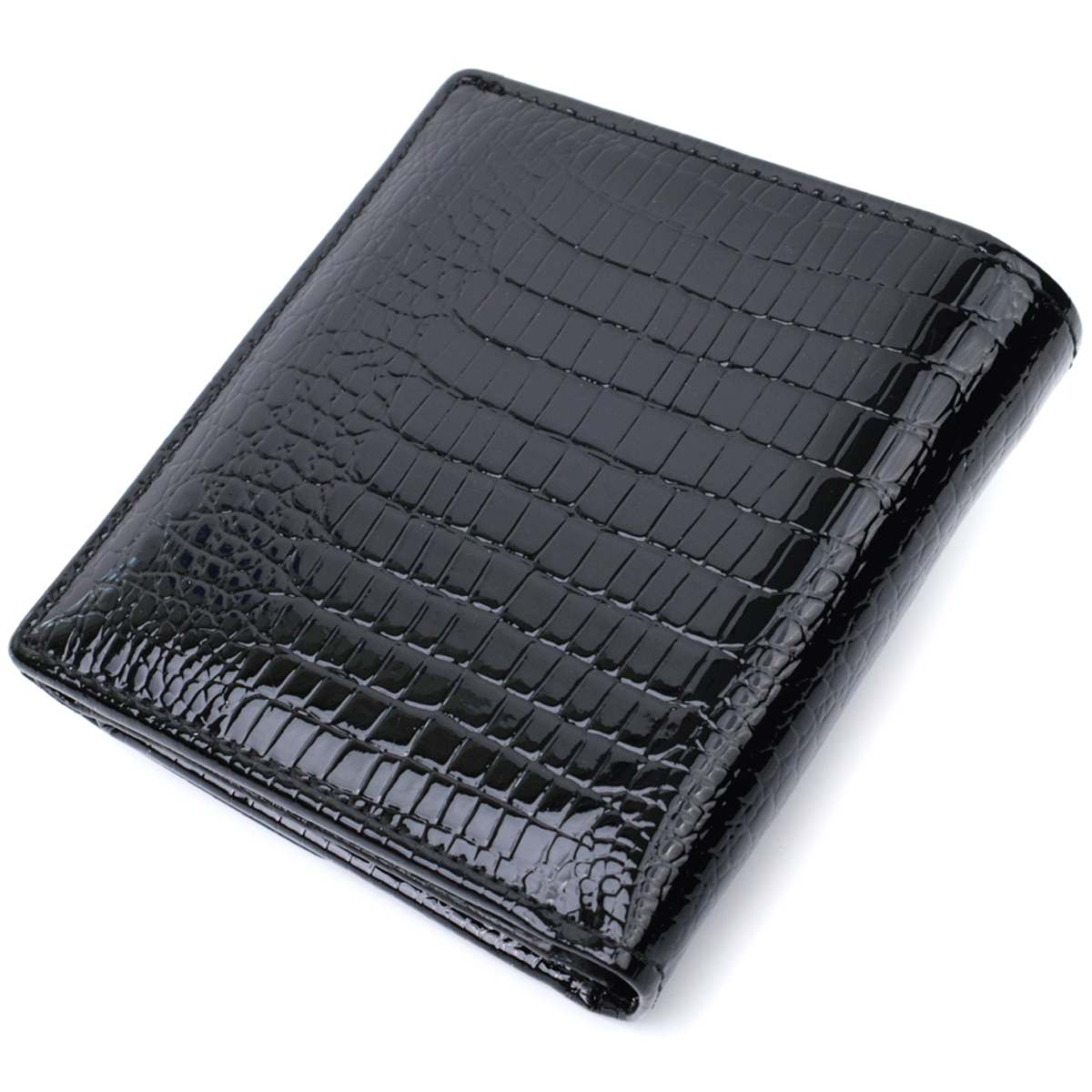 Гаманець жіночий шкіряний St Leather 22861 чорний фото2