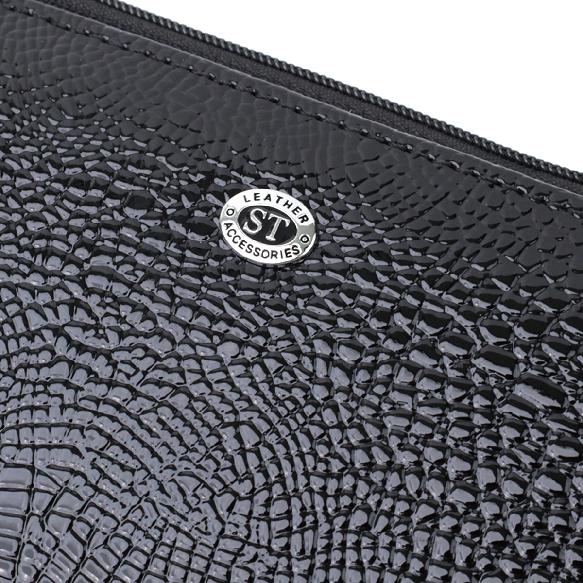 Кошелек женский кожаный St Leather 15101 черный фото8