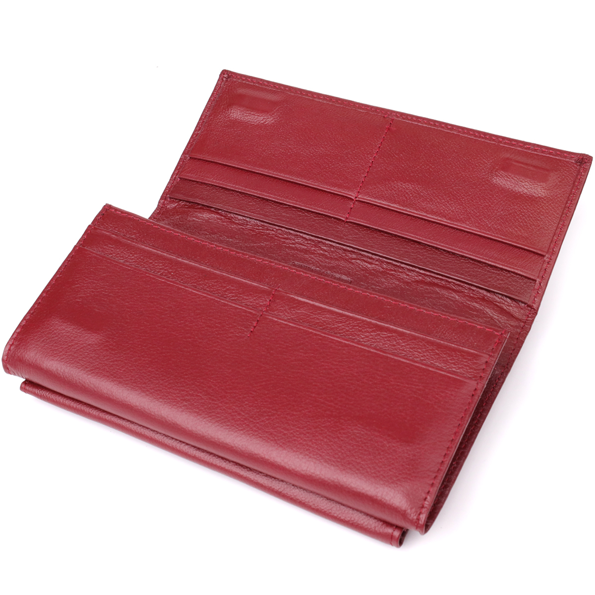 Кошелек женский кожаный St Leather 20843_1 бордовый фото6