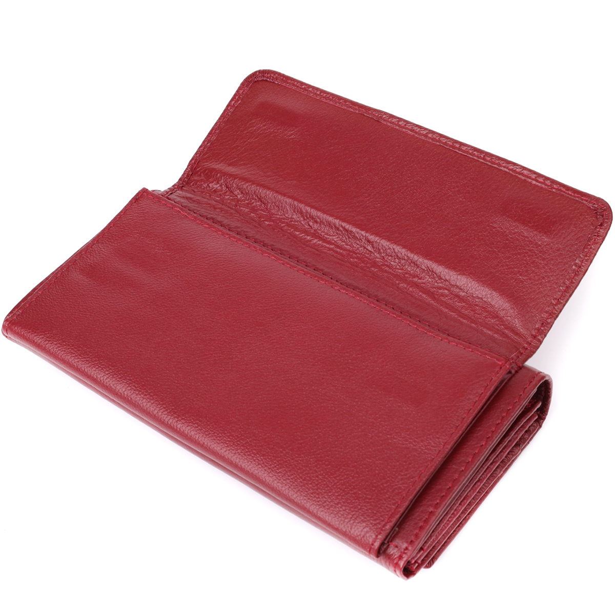 Кошелек женский кожаный St Leather 20843_1 бордовый фото9