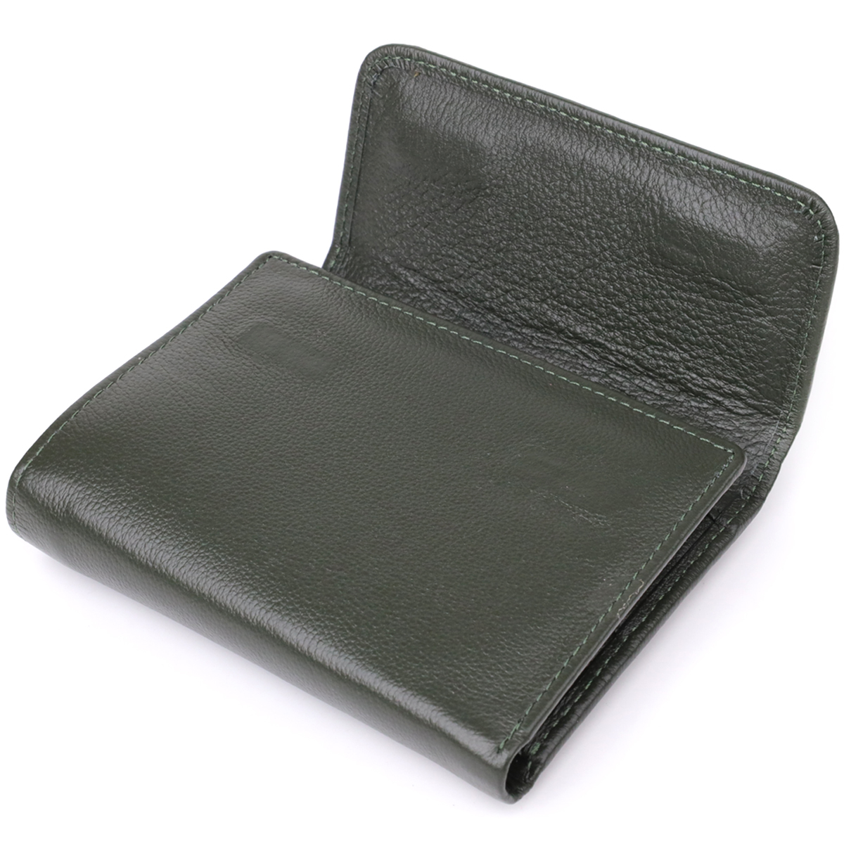 Кошелек женский кожаный St Leather 20873_1 зеленый фото8