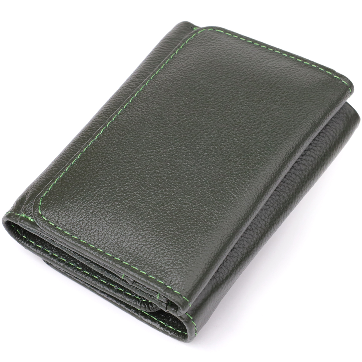 Гаманець жіночий шкіряний St Leather 23076 зелений фото6