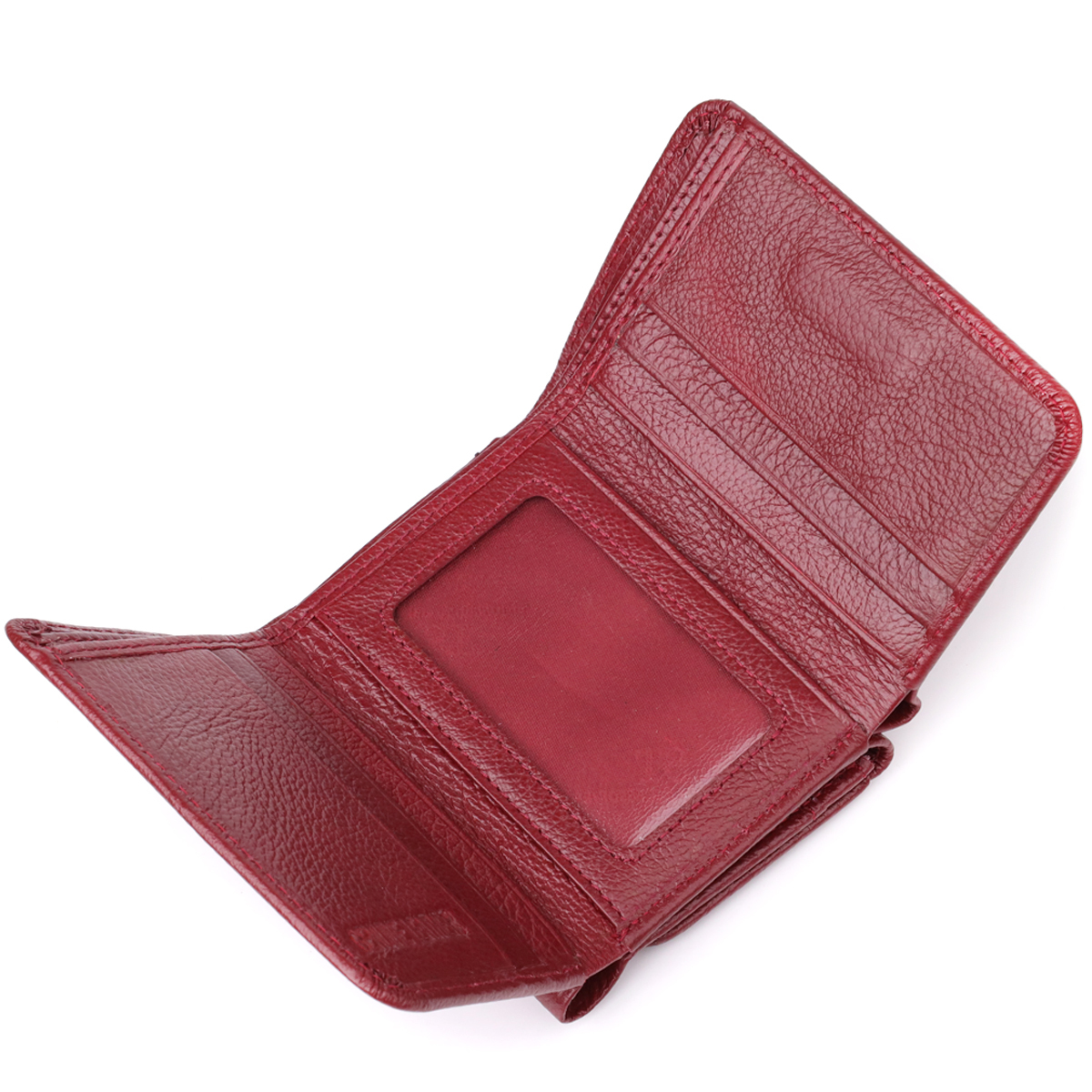 Кошелек женский кожаный St Leather 20878_1 бордовый фото10