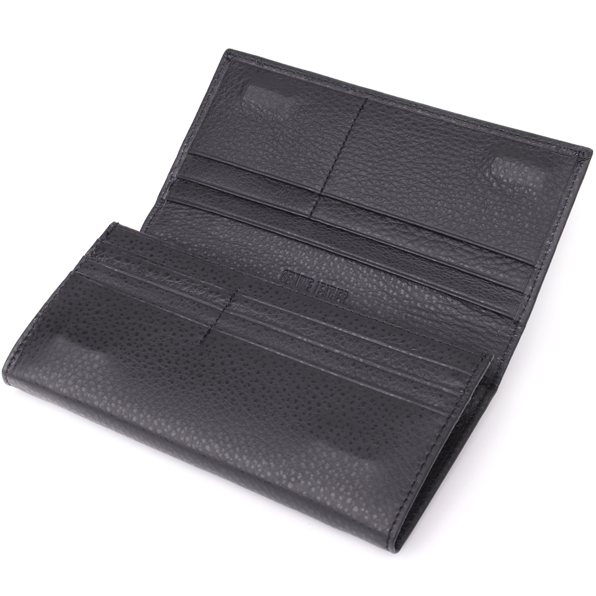 Гаманець жіночий шкіряний St Leather 20885_1 чорний фото9