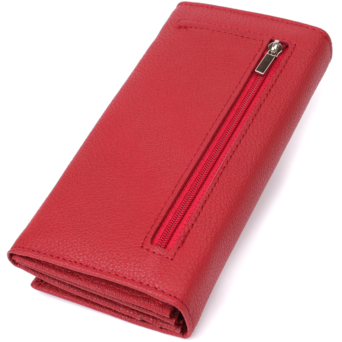 Кошелек женский кожаный St Leather 20889_1 красный фото6