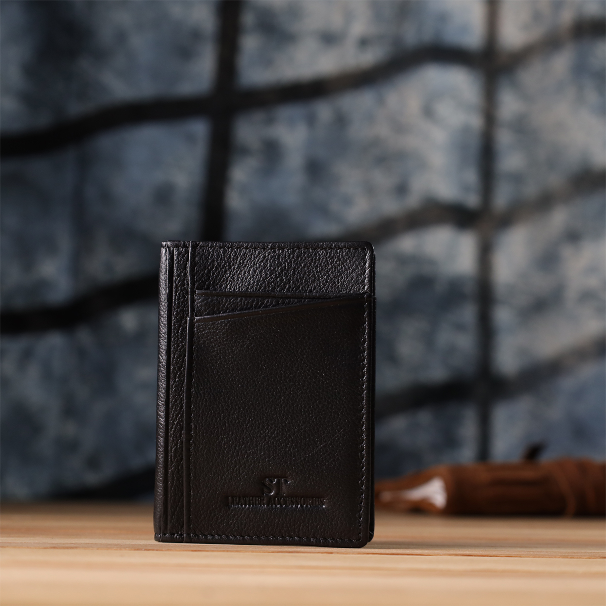 Гаманець чоловічий шкіряний St Leather 20897_1 чорний фото13