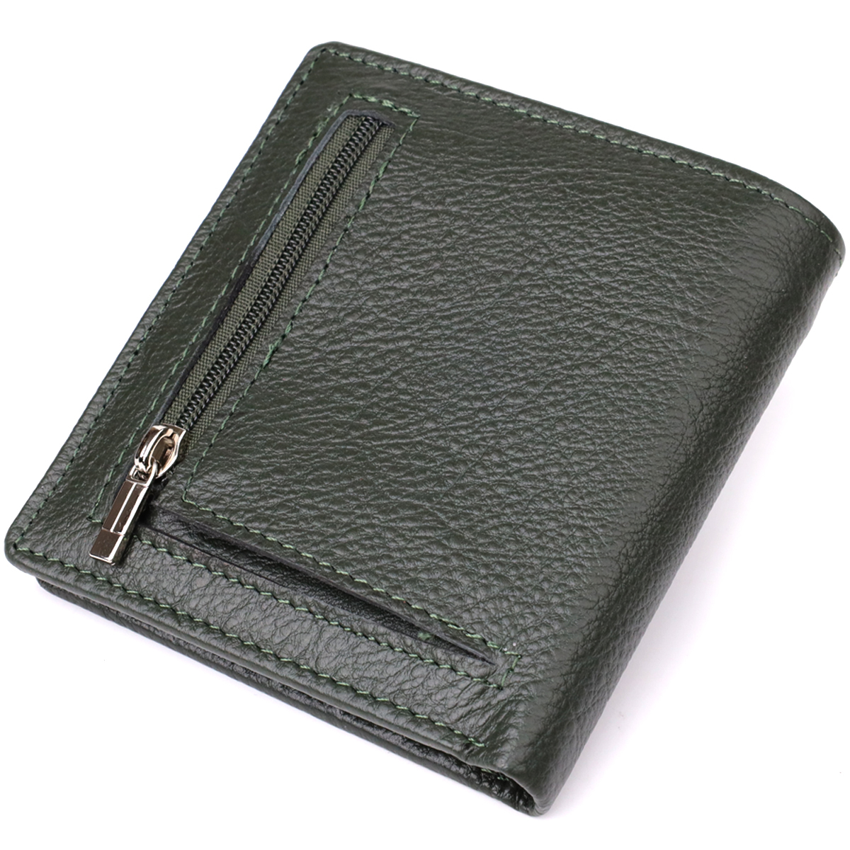 Кошелек женский кожаный St Leather 20900_1 зеленый фото5