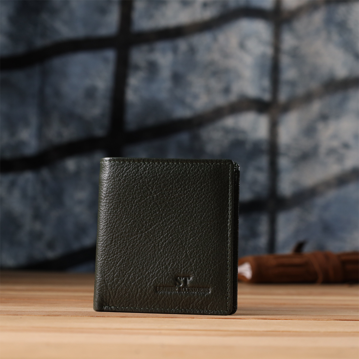 Кошелек женский кожаный St Leather 20900_1 зеленый фото11