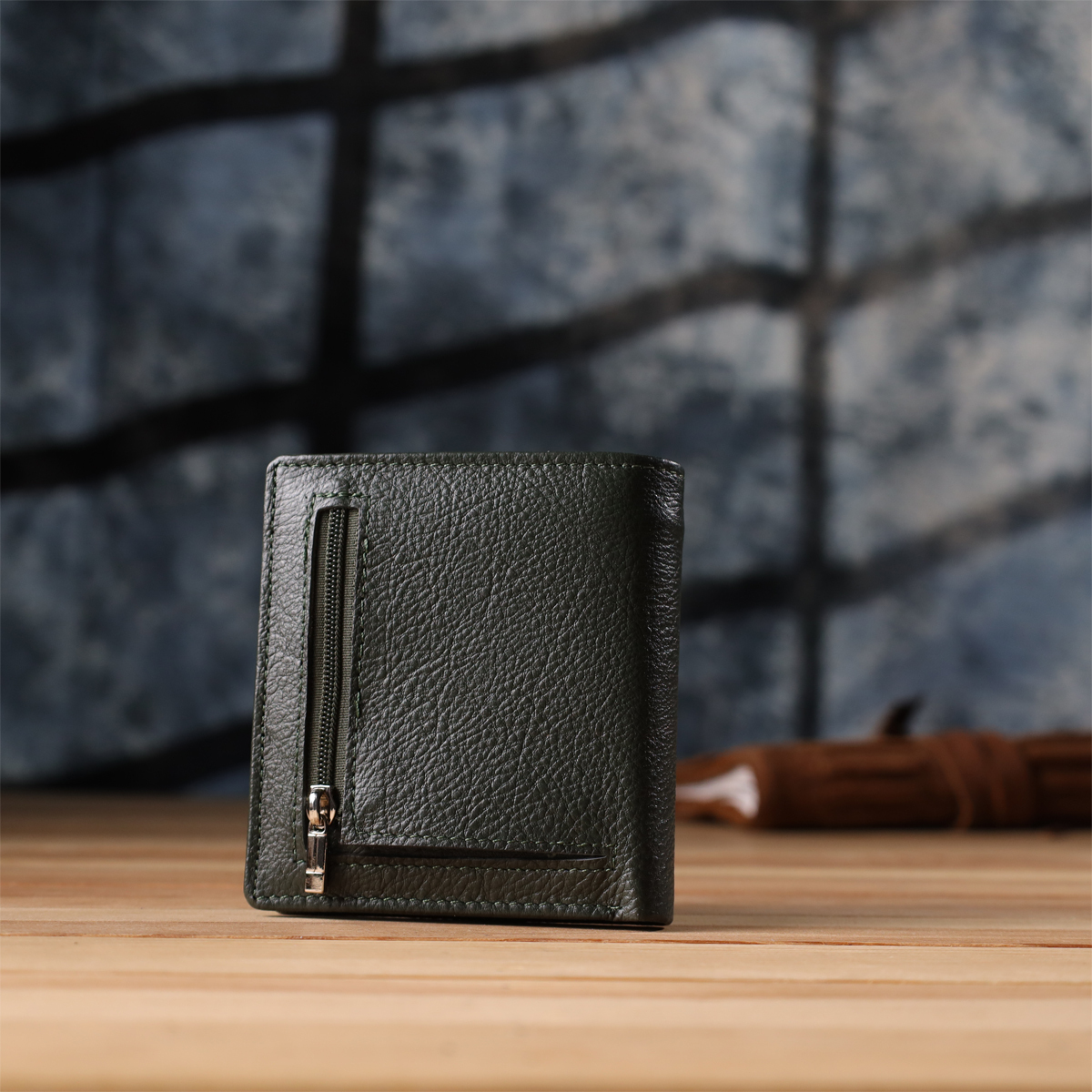 Кошелек женский кожаный St Leather 20900_1 зеленый фото12