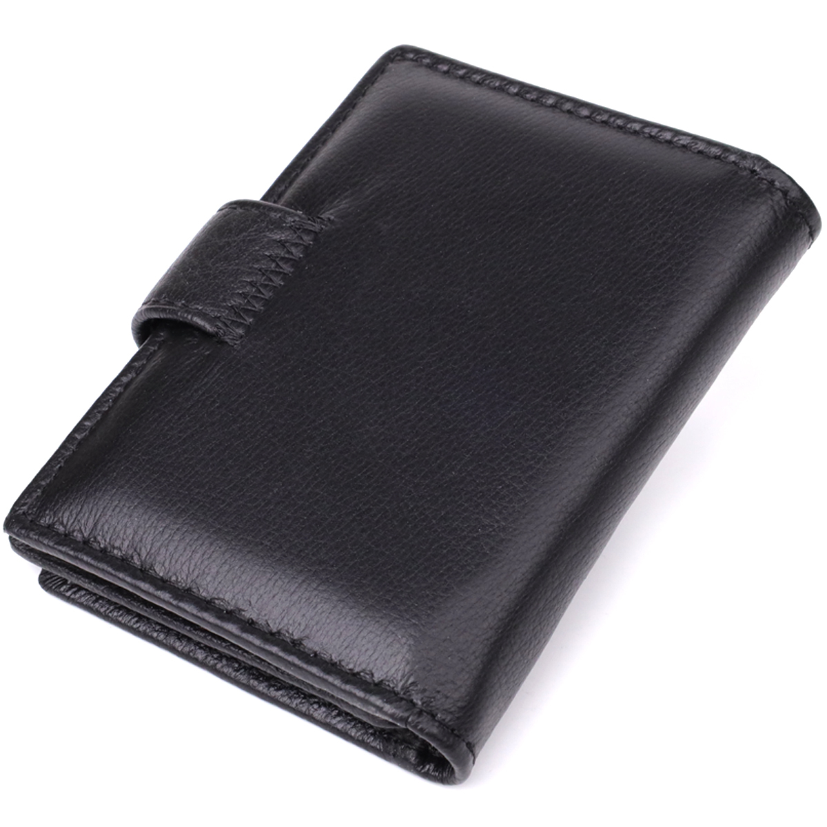 Кошелек мужкой кожаный St Leather 20902_1 черный фото2