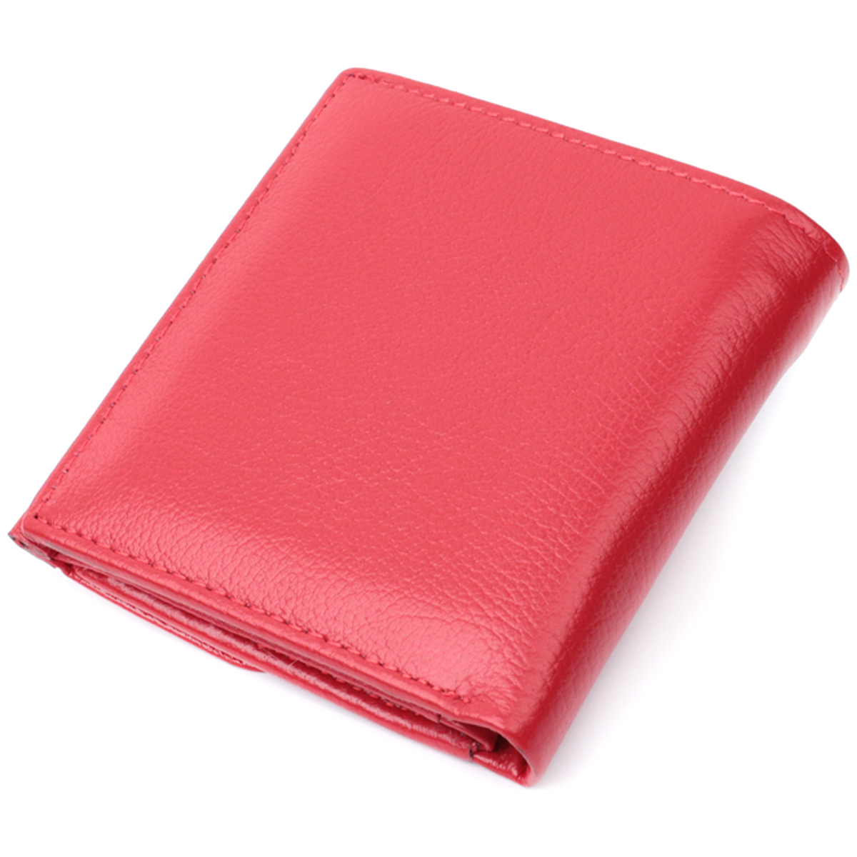 Кошелек женский кожаный St Leather 22888 красный фото6