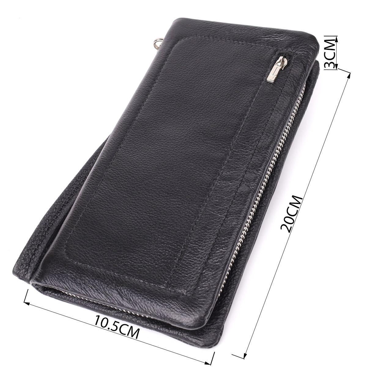 Кошелек женский кожаный St Leather 23101 черный фото3