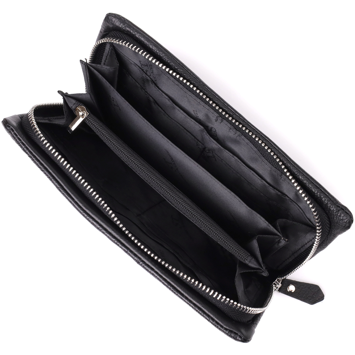 Кошелек женский кожаный St Leather 23101 черный фото5