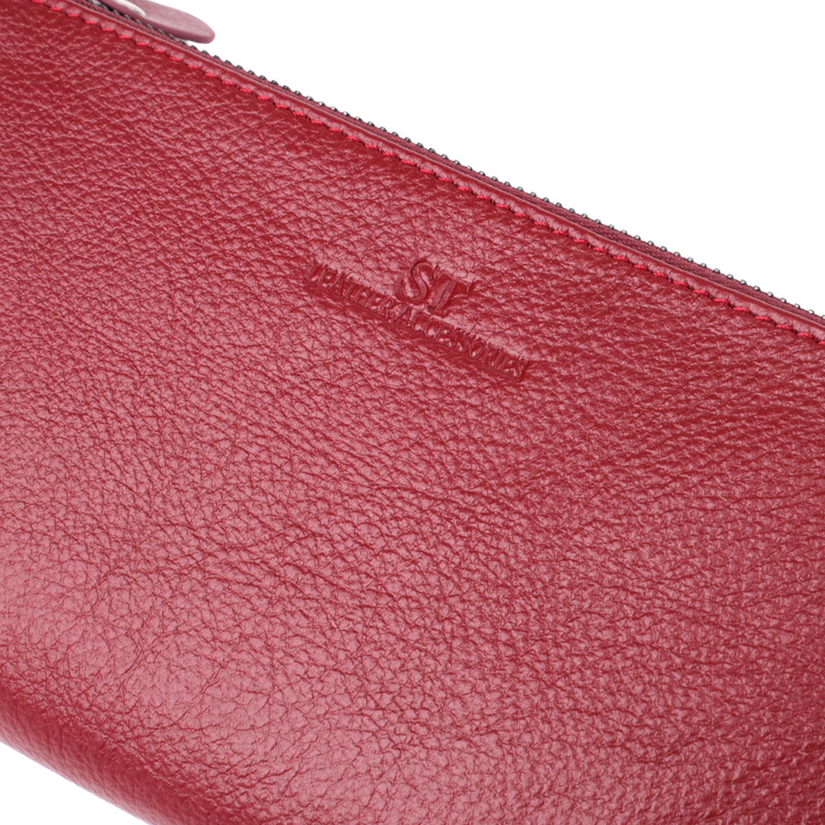 Кошелек женский кожаный St Leather 23108 бордовый фото5