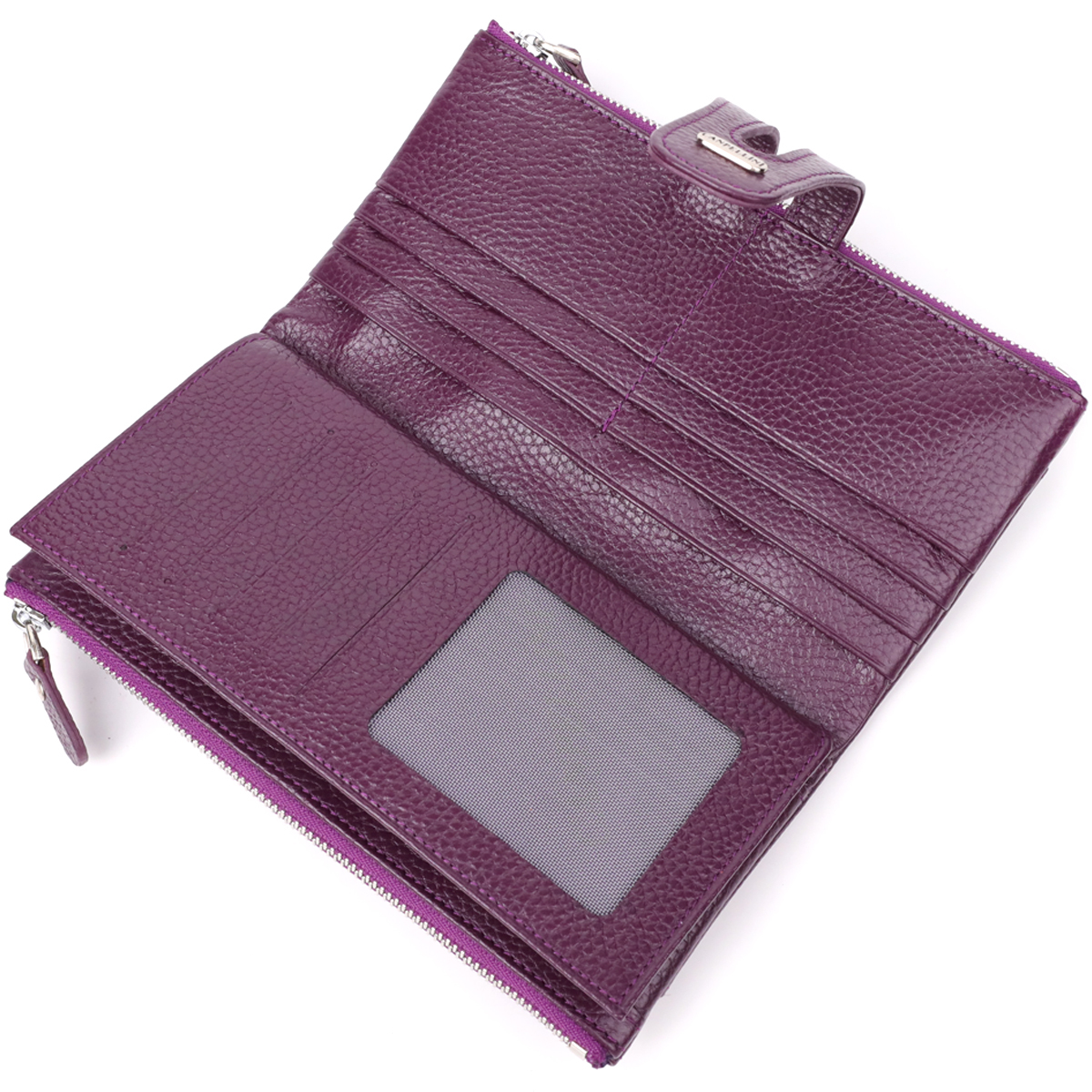 Кошелек женский кожаный Canpellini 20873_1 фиолетовый фото12