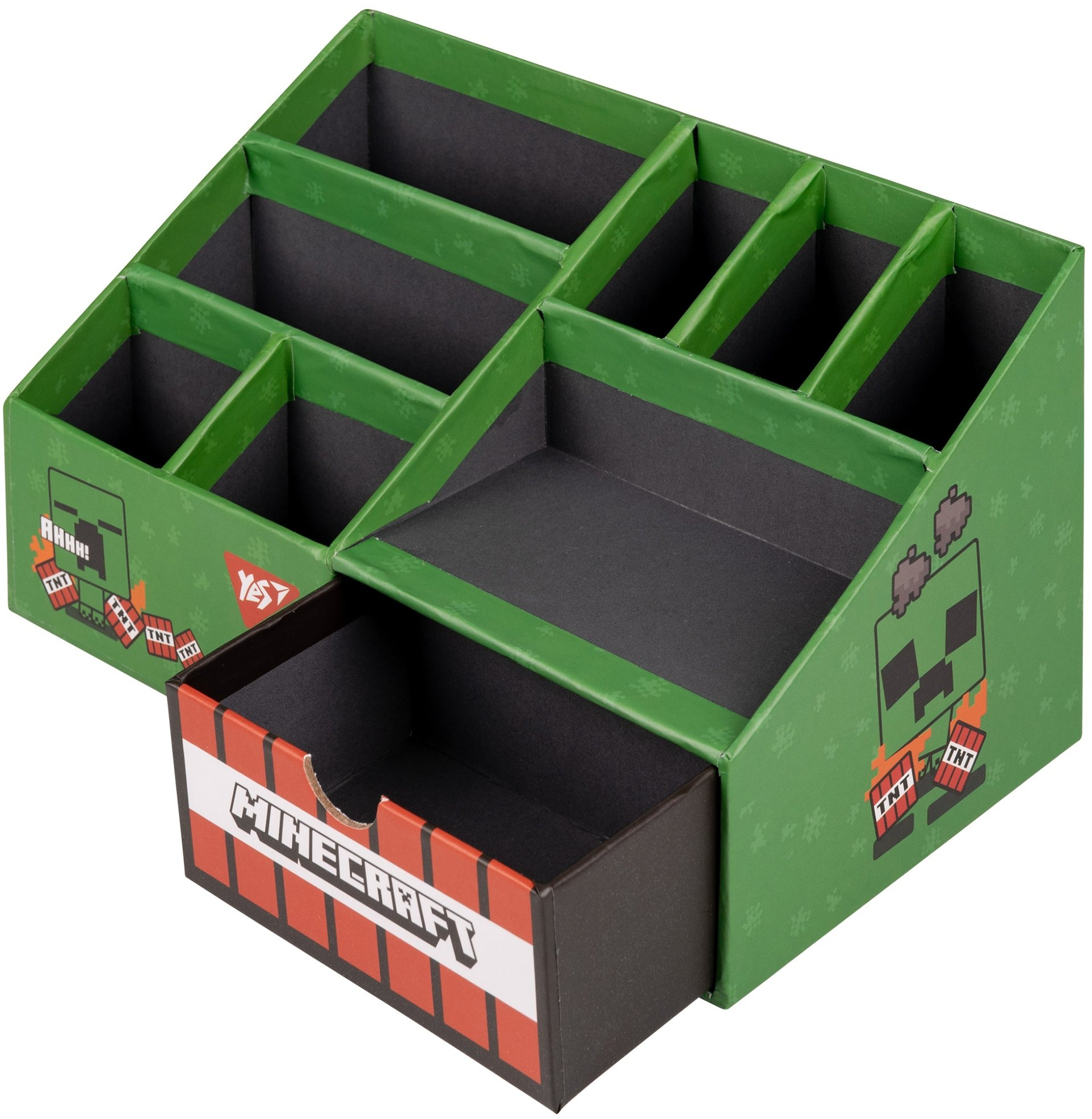 Організатор настільний Yes Minecraft Slug 8 відділень картон (708221) фото3
