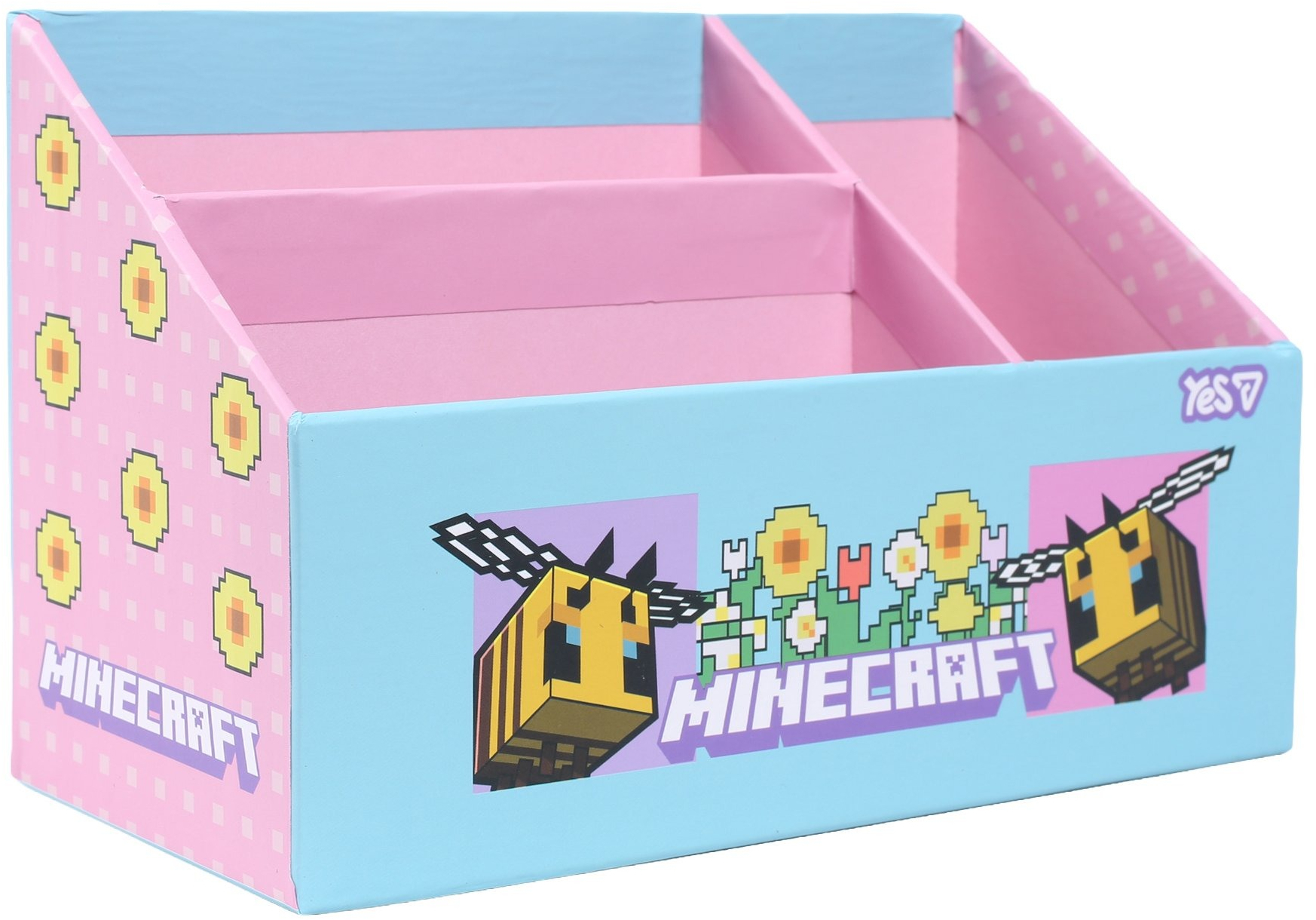 Органайзер настільний Yes Minecraft Spring 3 відділення картон (708622_) фото2